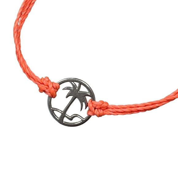 Pura Vida Bracelets Lot of 7 Palm Tree Pine Cone NEW Used Beach Boho - Picture 1 of 11